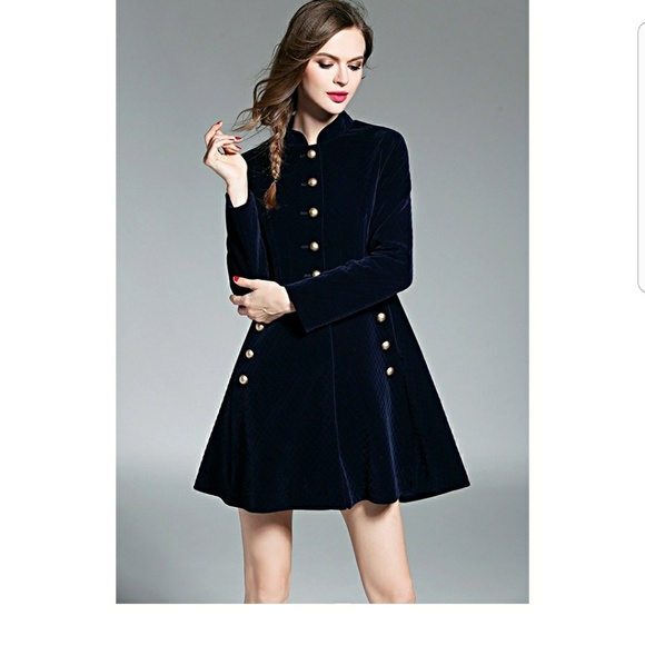 Stephy Conduroy Dress Coat - Picture 3 of 6